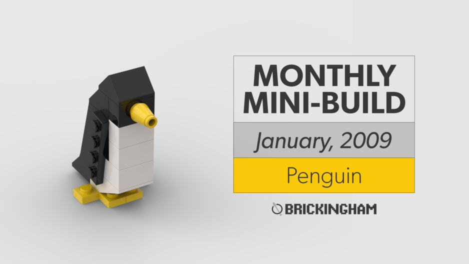 LEGO® Monthly Mini-Build — January, 2009 — Penguin