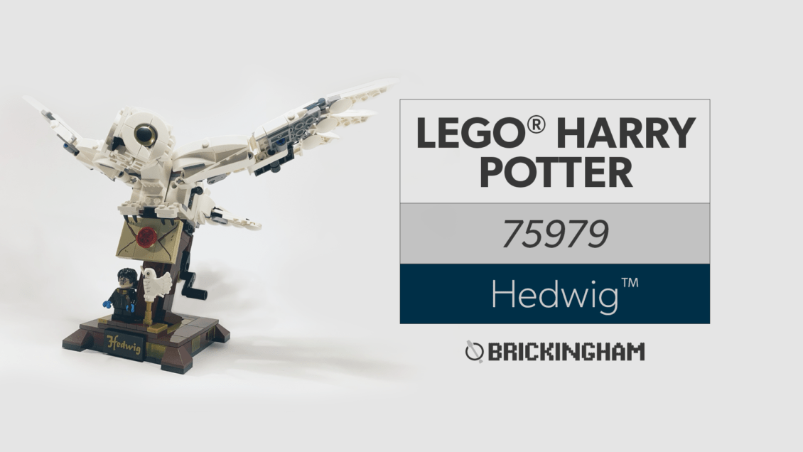 LEGO® Harry Potter — Hedwig™ (75979) — Timelapse Speed Build • Brickingham