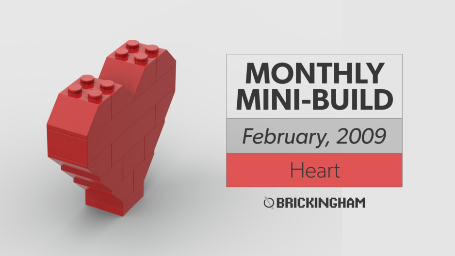 LEGO® Monthly Mini-Build — February, 2009 — Heart