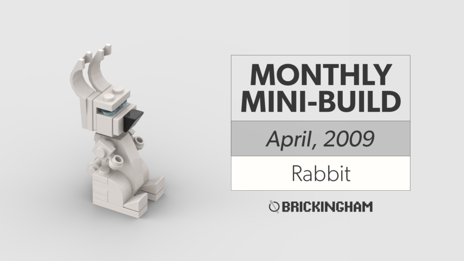 LEGO® Monthly Mini-Build — April, 2009 — Rabbit